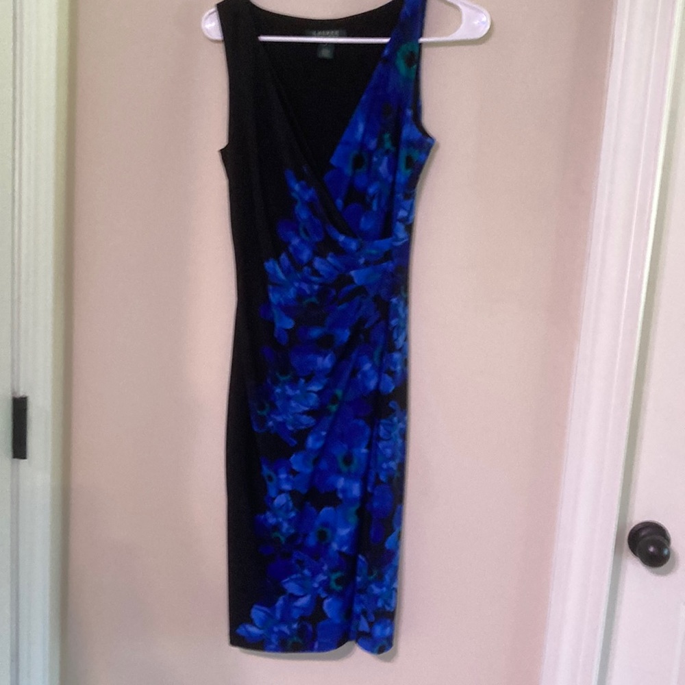LAUREN by Ralph Lauren wrap dress, size 4